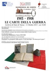 1915-1918 LE CARTE DELLA GUERRA